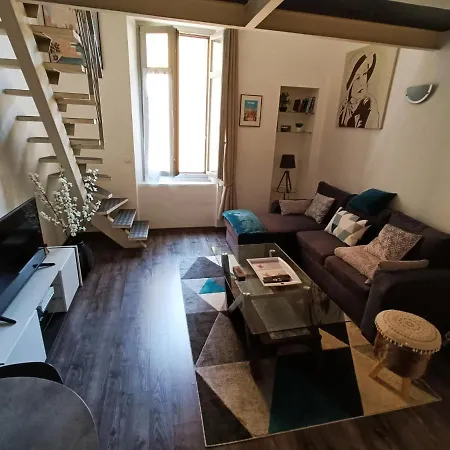 아파트 Joli Duplex Cathedrale 칸느